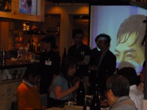 清水醸造の万代さんと